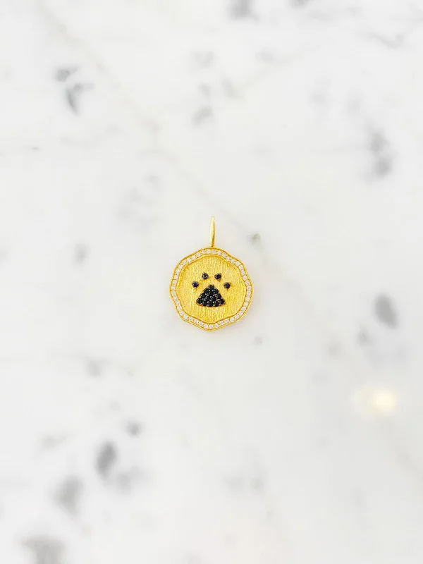 Paw Medallion Charm