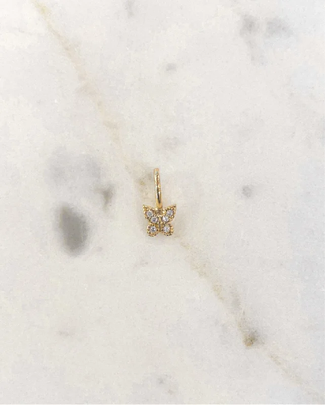 Tiny Butterfly Charm