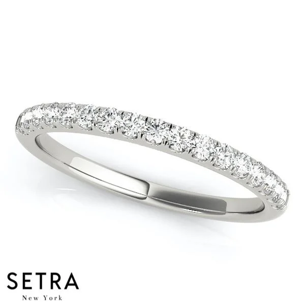 DIAMOND WEDDING BANDS PAVE SET