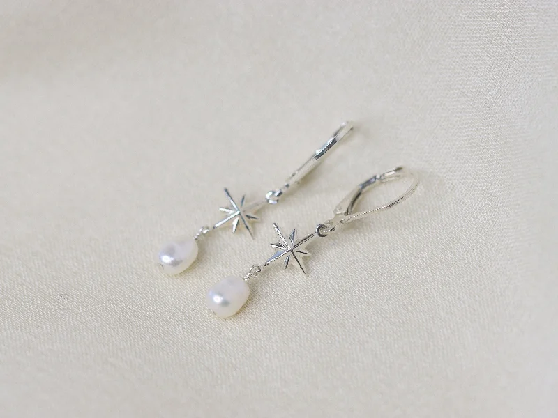 Celestial Pearl Earrings