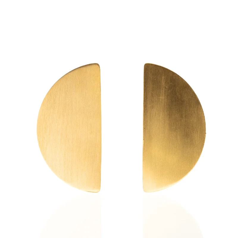 Camille Oversized Statement Earrings - Gold