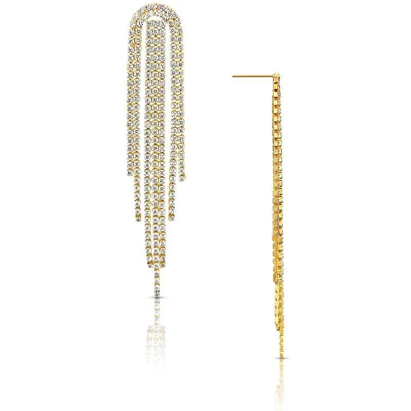 Ellie Vail - Rebecca Tassel Chain Earring