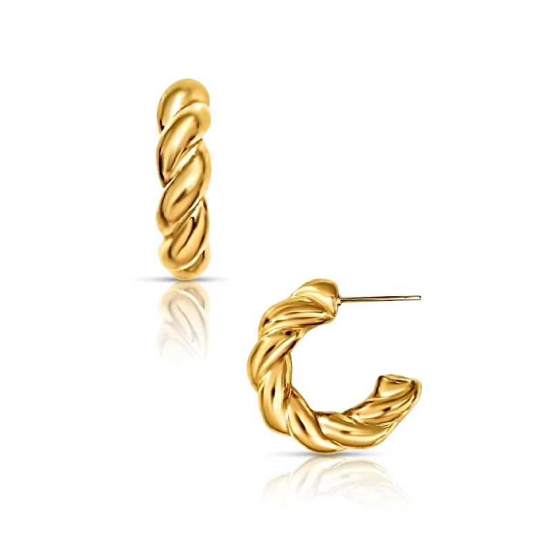 Ellie Vail - Saige Twist Mini Hoop Earring