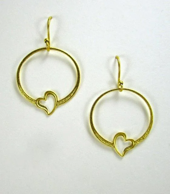 Infinity Heart Earrings