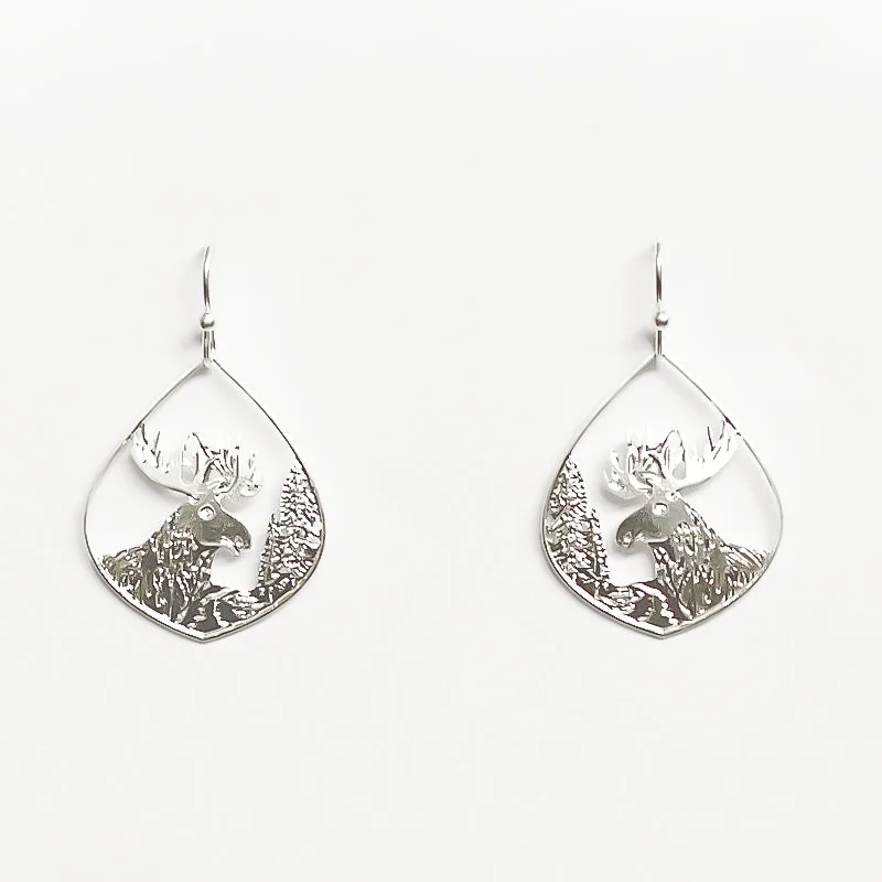 Moose Earrings