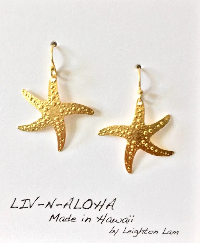 Set of 4 - Starfish Earrings