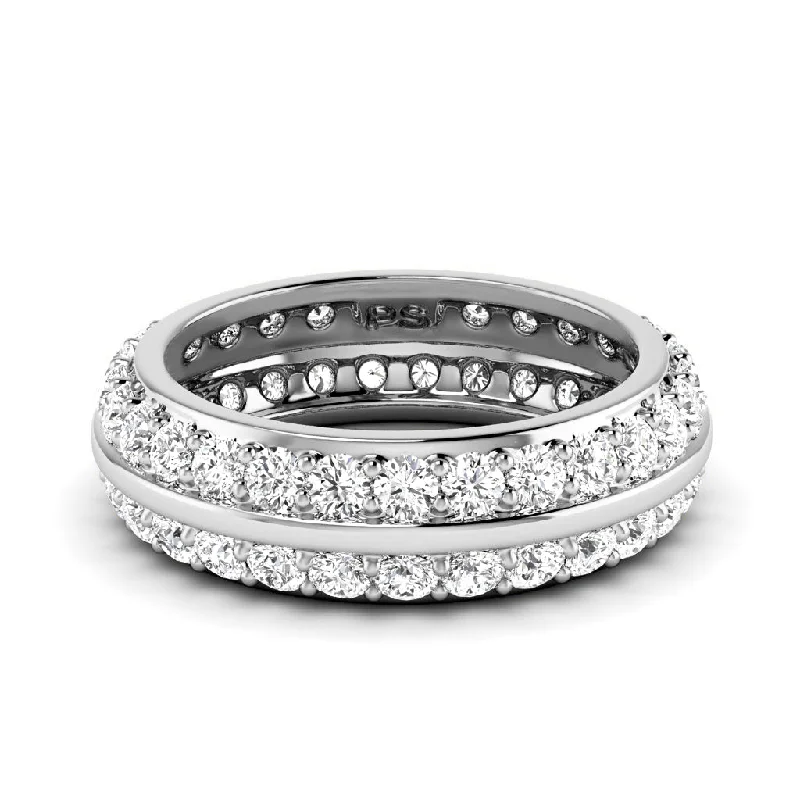 1.80 CT Round Cut Diamonds - Eternity Ring