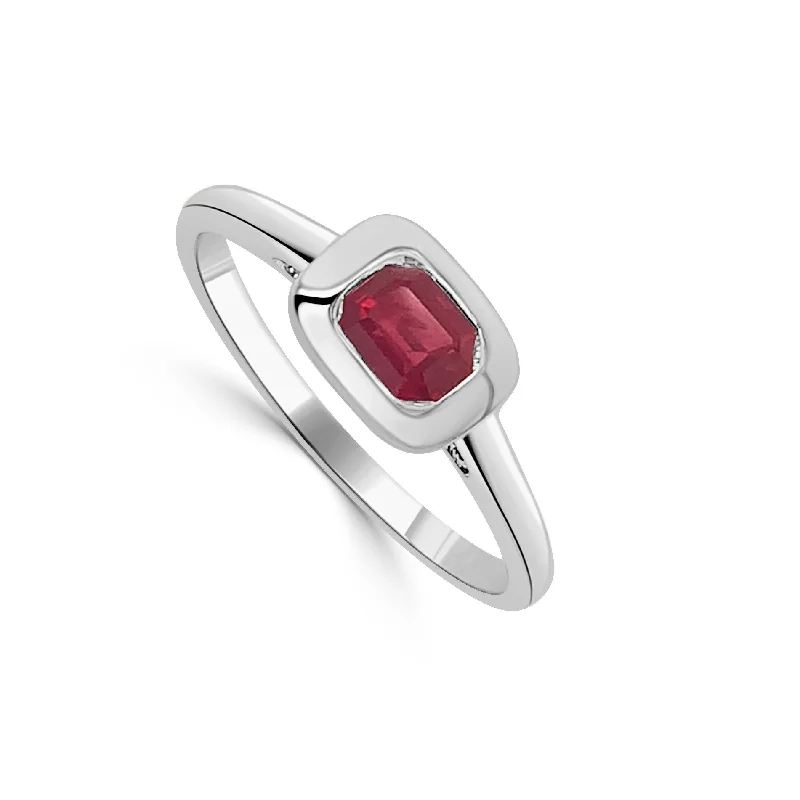 14k Gold & Ruby Ring