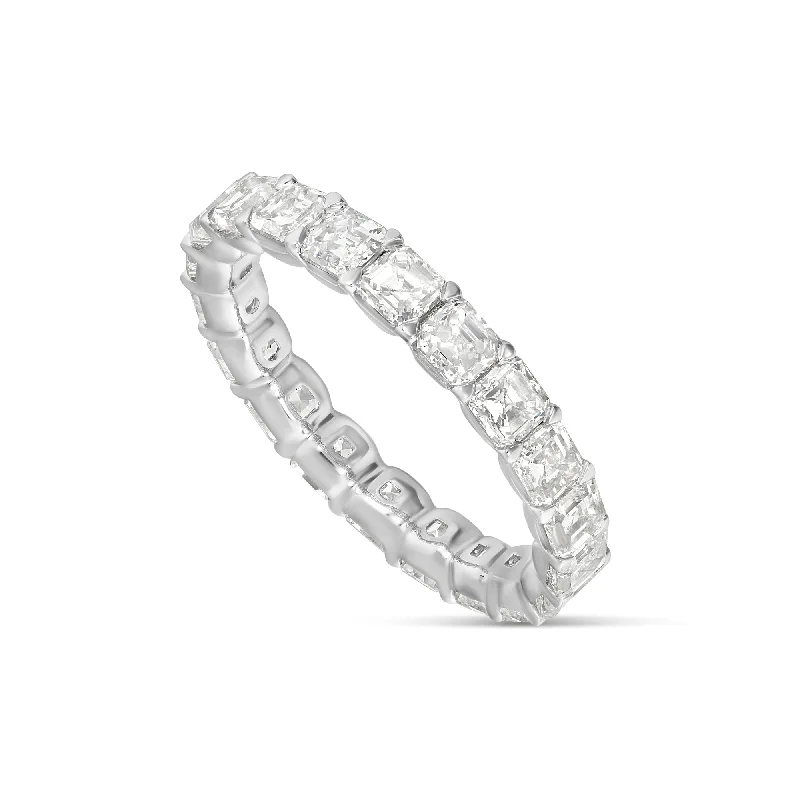 14k White gold Diamond Eternity Band