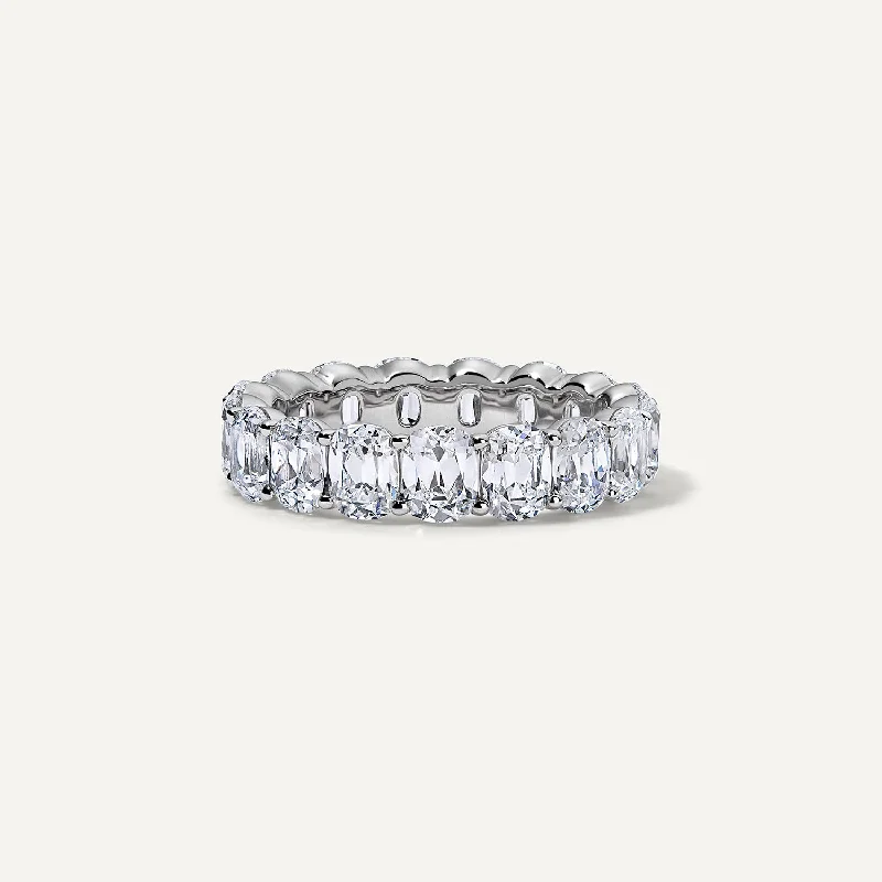 Antique Cushion Eternity Band