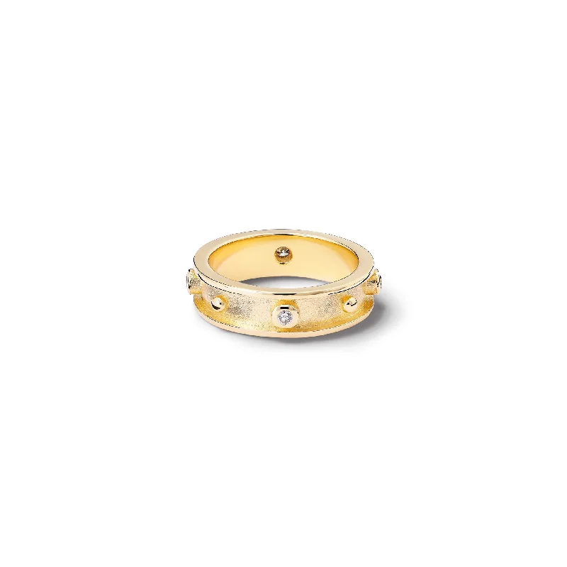 Decimus Ring 18ct Yellow Gold - Diamond