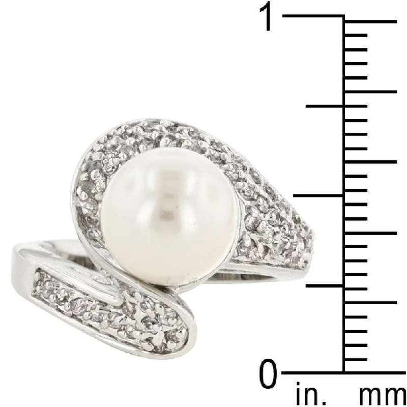 Elegant Triton Pearl Ring For Timeless Sophistication