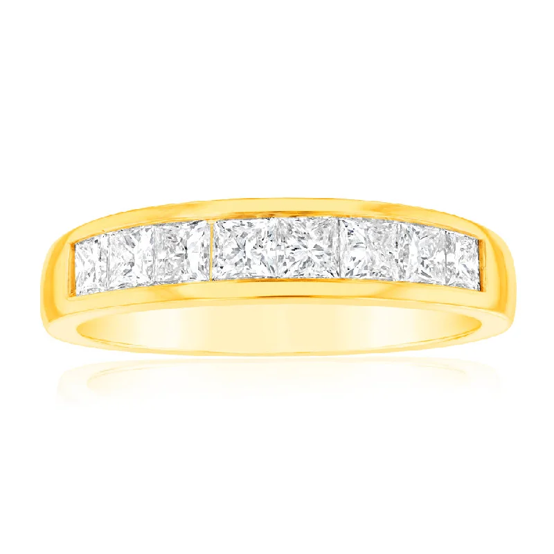 Luminesce Lab Grown 18ct Yellow Gold 0.70 Carat Diamond Ring