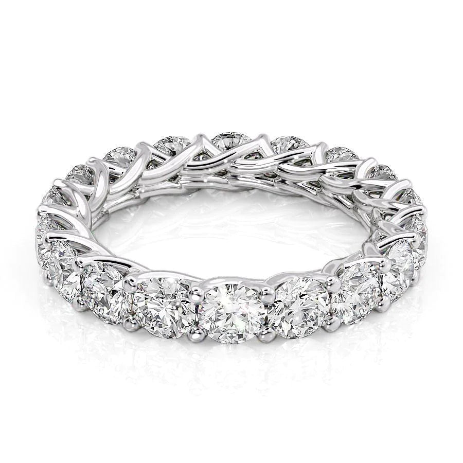 3.5ct Round Trellis Eternity