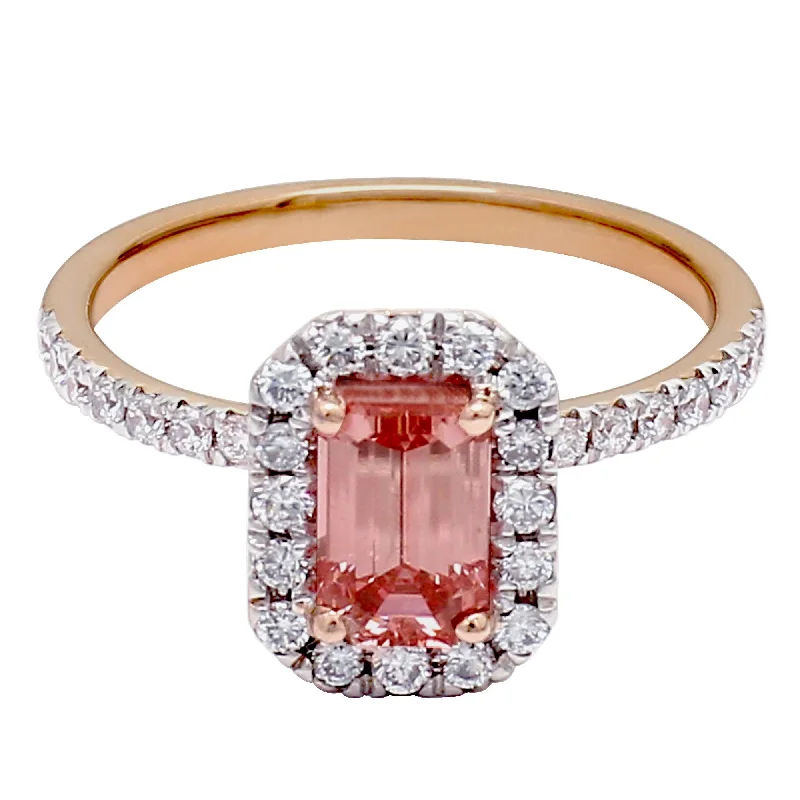 Suzanne Ring - 1.70 Ct. T.W. Pink