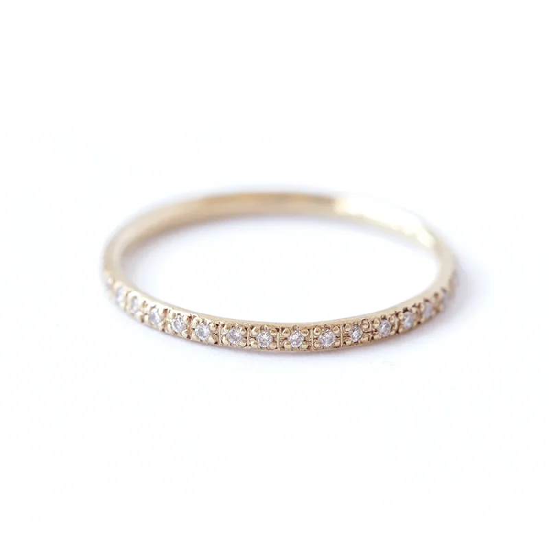 Thin Diamond Eternity Ring