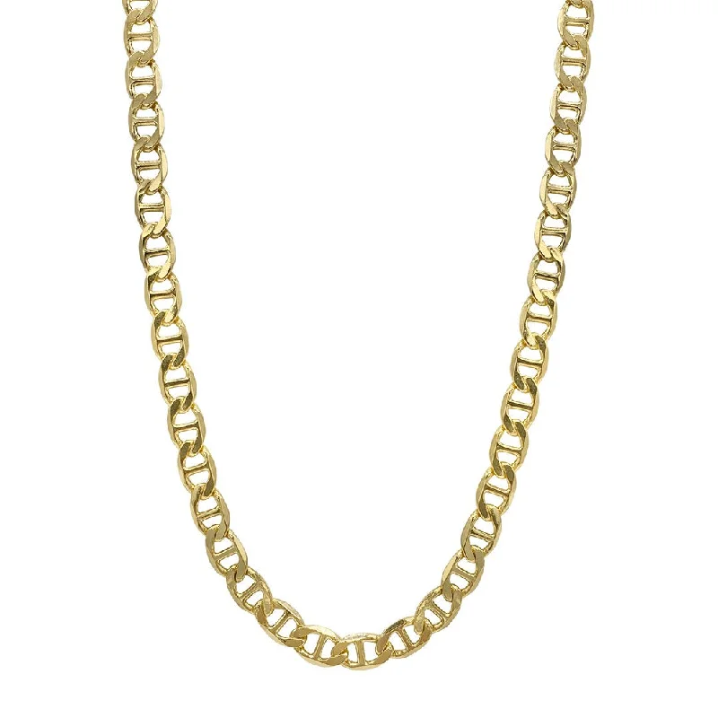 Adornia 6mm Mariner Chain gold 24"