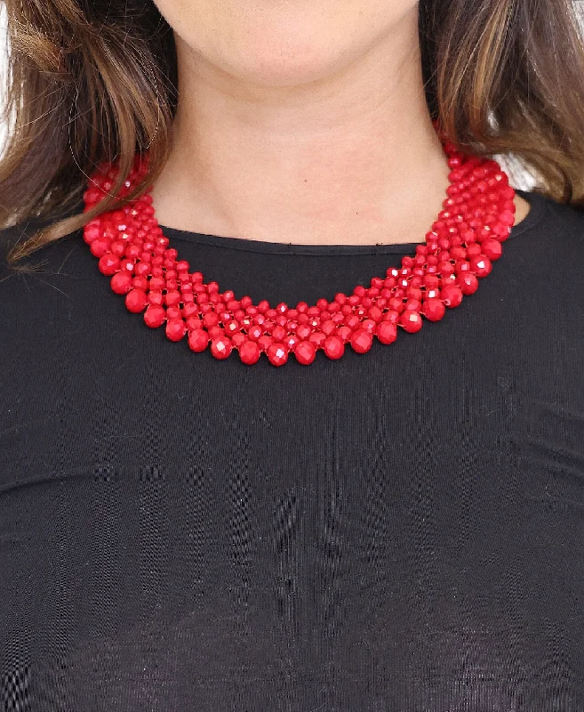 Beaded Choker Necklace