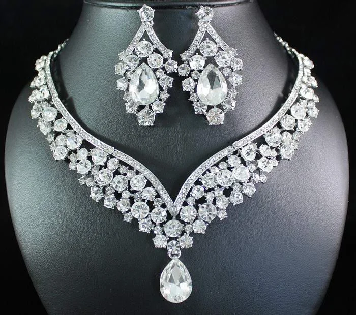 Bridal Prom Jewelry Set JEW-AL9