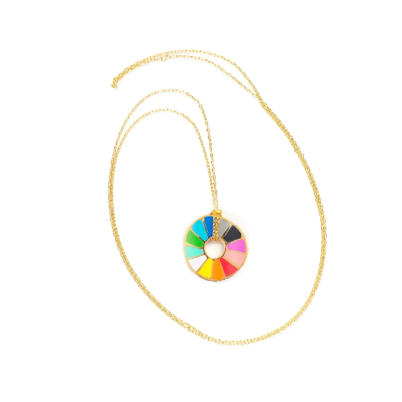 Color Wheel Pendant