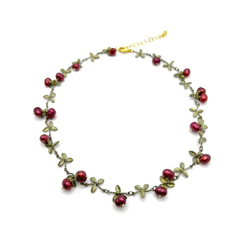 Cranberry Necklace - Michael Michaud Design