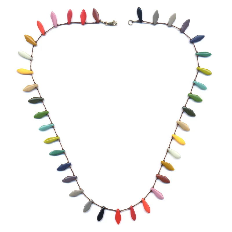 Dagger Multicolor Necklace