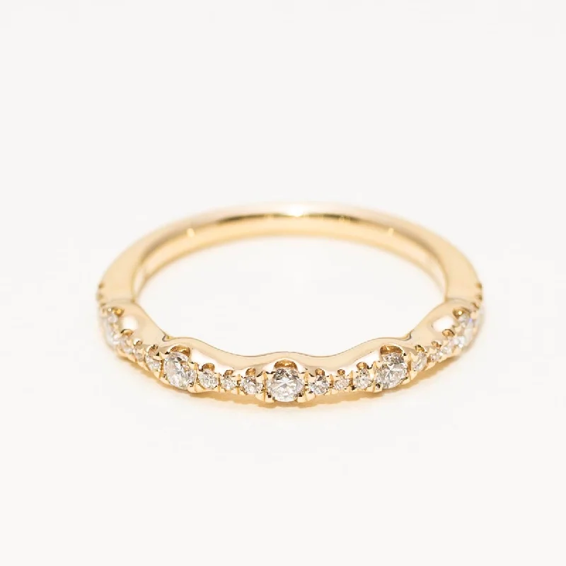 Daydream Diamond Wedding Band in 14kt Yellow Gold (1/4ct tw)