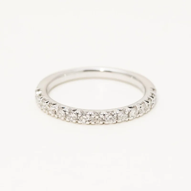 Diamond Wedding Band in 14kt White Gold (1/2ct tw)