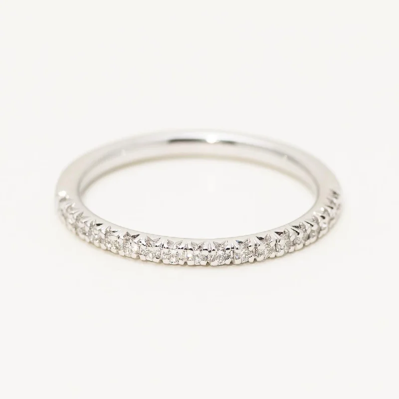 Diamond Wedding Band in 14kt White Gold (1/4ct tw)