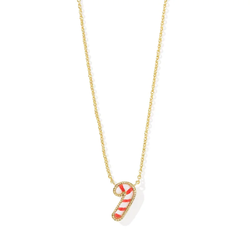 Kendra Scott Candy Cane Short Pendant Necklace