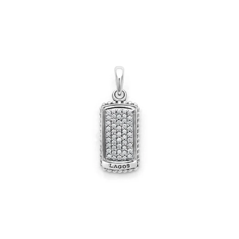 Lagos Anthem Diamond Tag Amulet