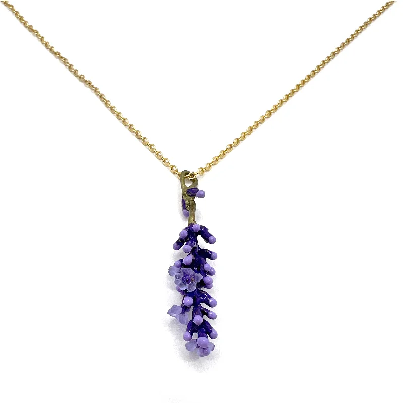 Lavender Necklace by Michael MIchaud