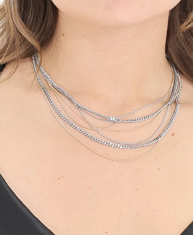 Multi Layer Chain Necklace