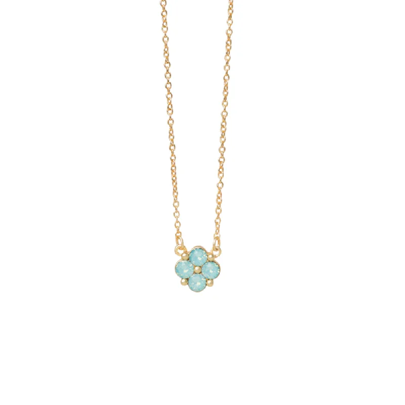 Spartina Sea La Vie Necklace 18" Blessed/Seafoam Clover