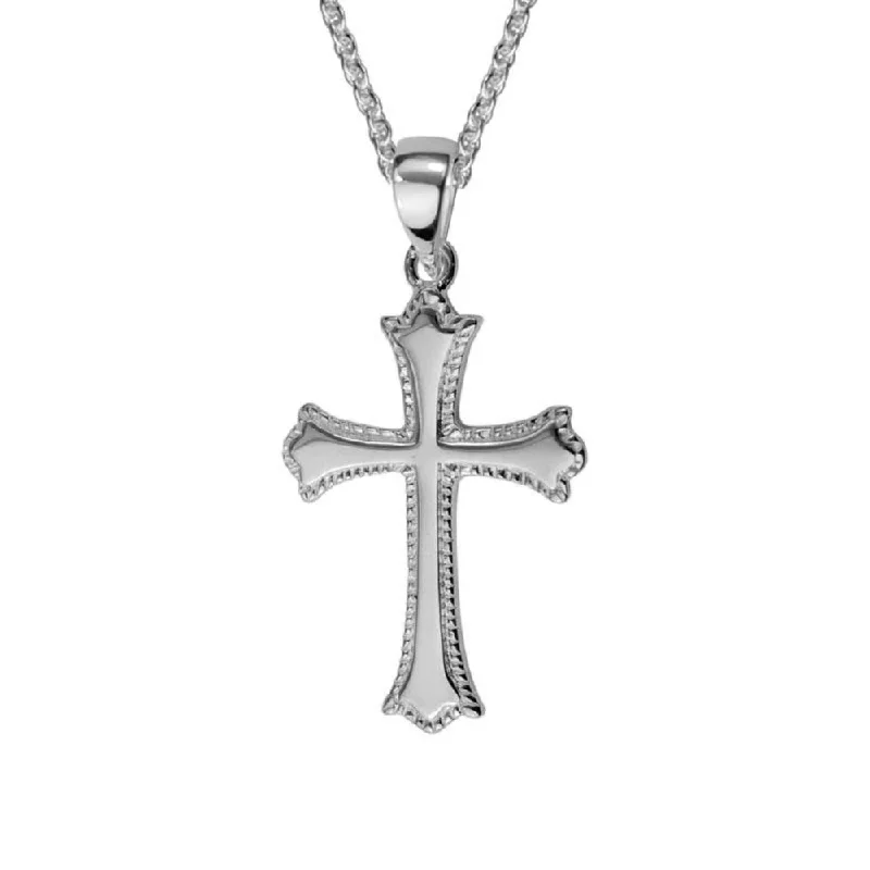 Sterling Silver Cross Pendant Necklace