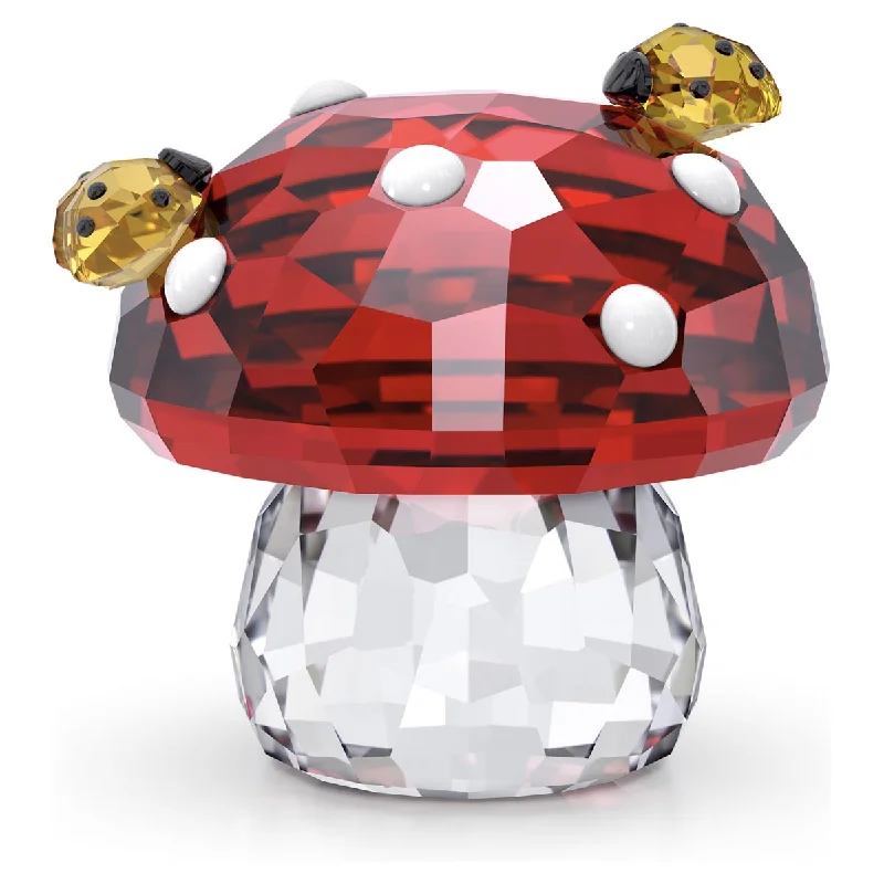 Swarovski Crystal Idyllia Mushroom and Ladybugs