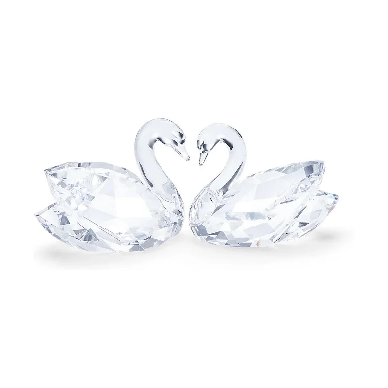 Swarovski Crystal Swan Couple